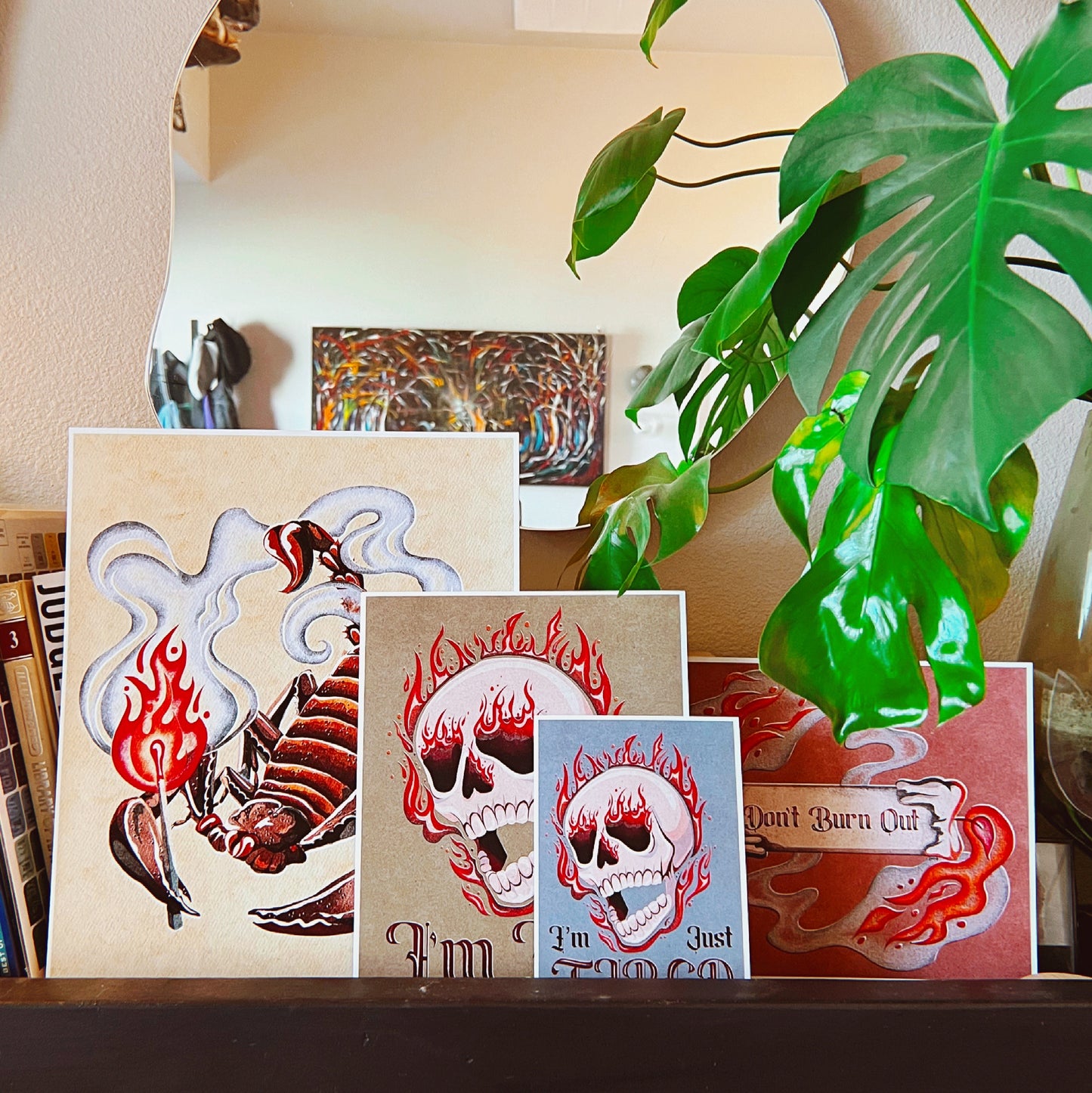 I'm Just Tired Art Print - Multiple Size Options