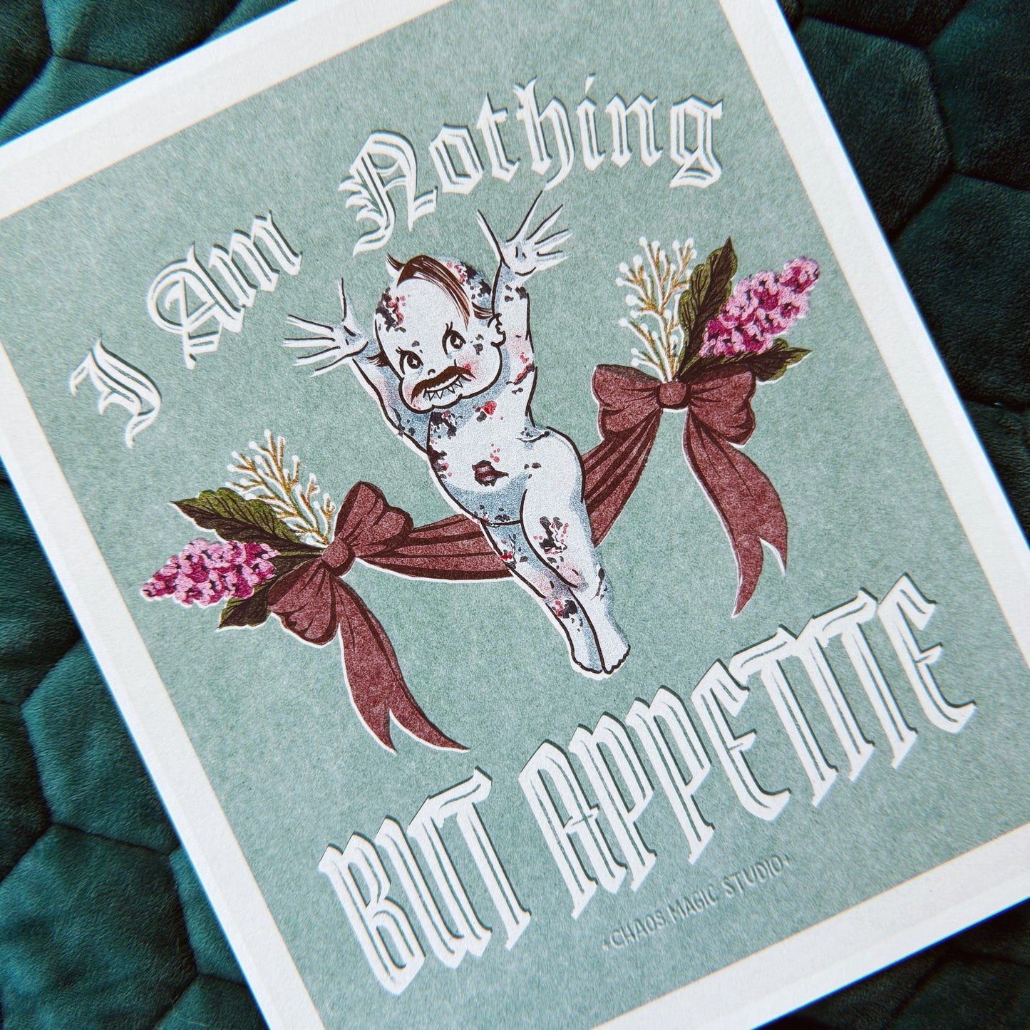 Nakey Count Orlock Art Print - Multiple Sizes