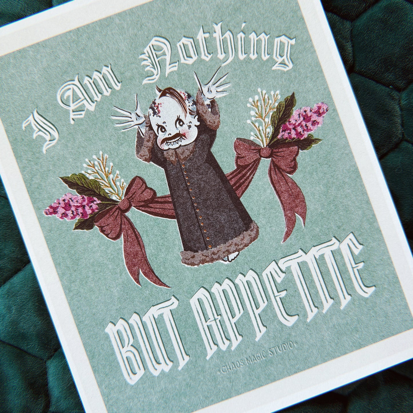 Count Orlock (in his stinky fur coat) Art Print - Multiple Sizes