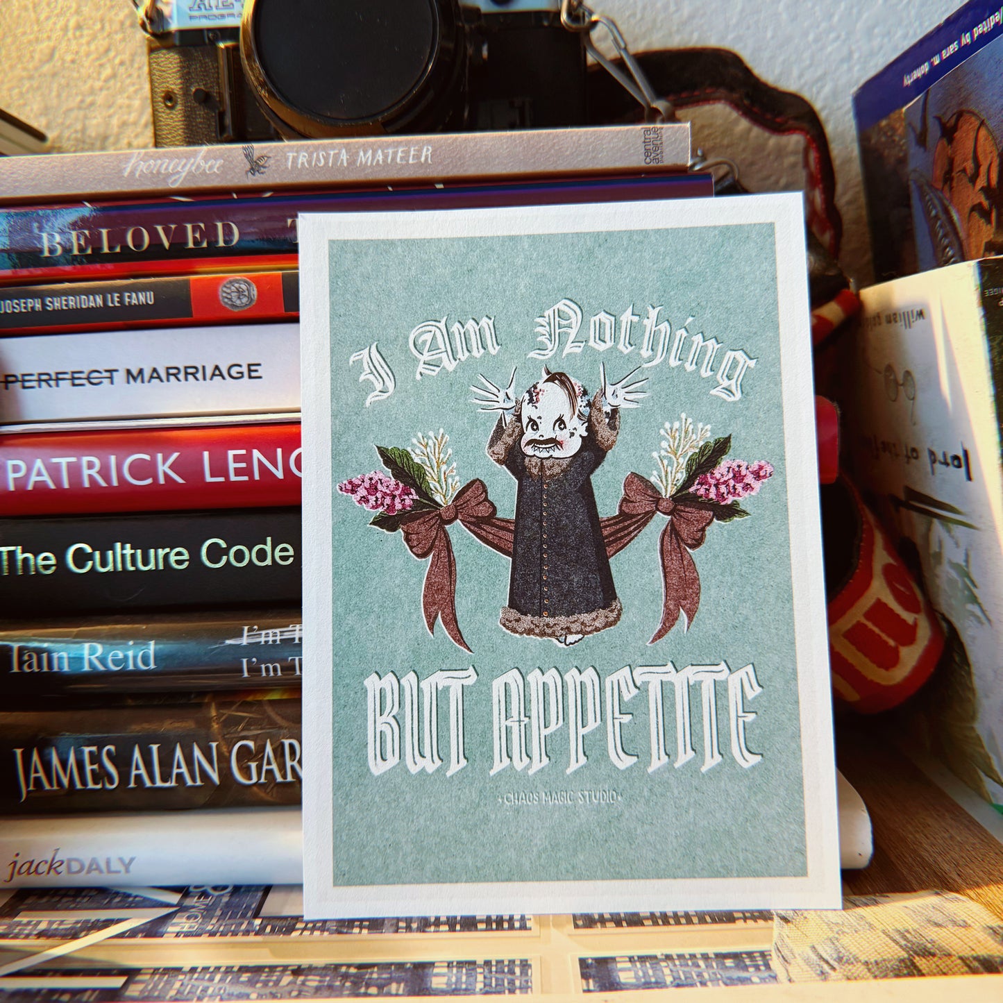 Count Orlock (in his stinky fur coat) Art Print - Multiple Sizes