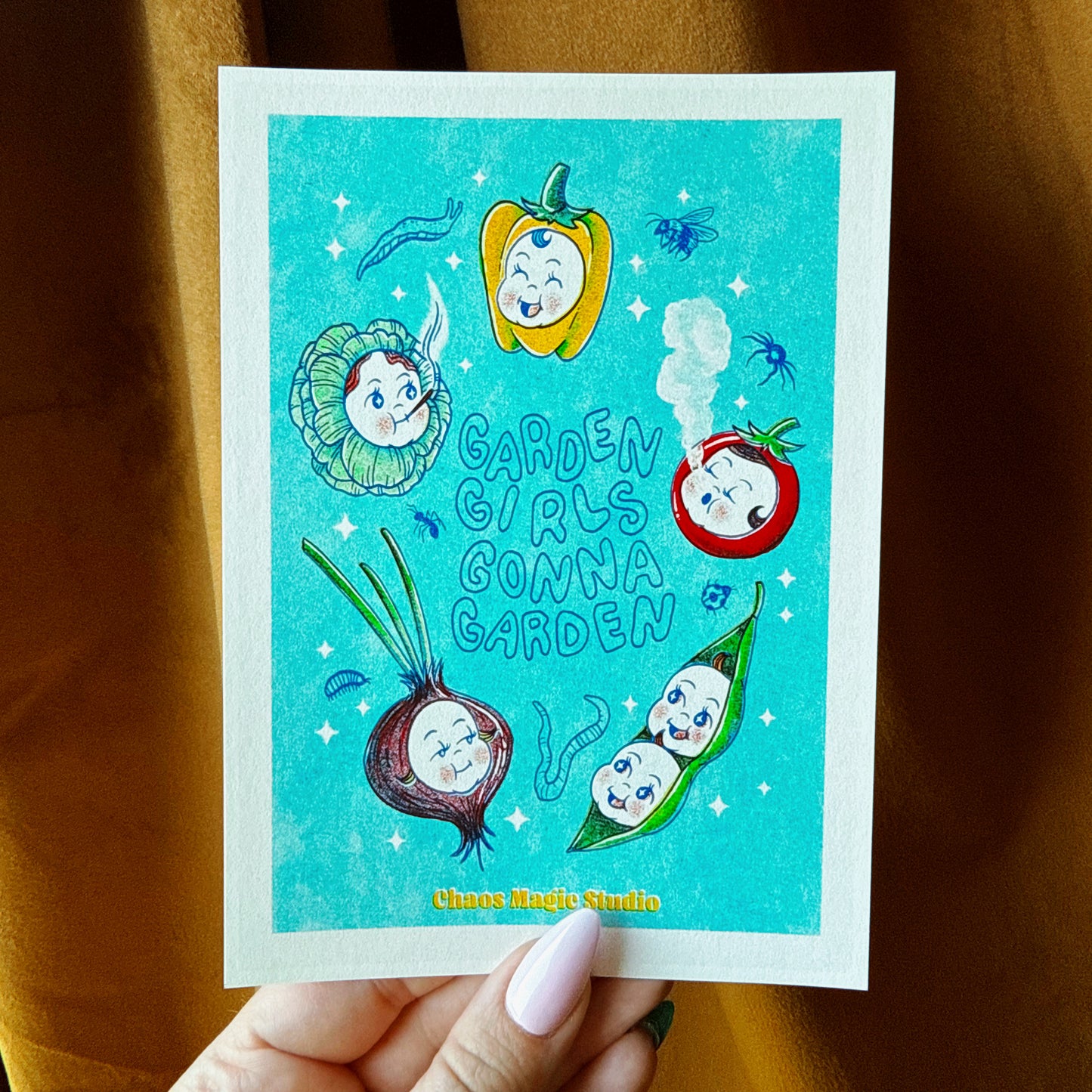 Garden Girls Art Print - Multiple Sizes