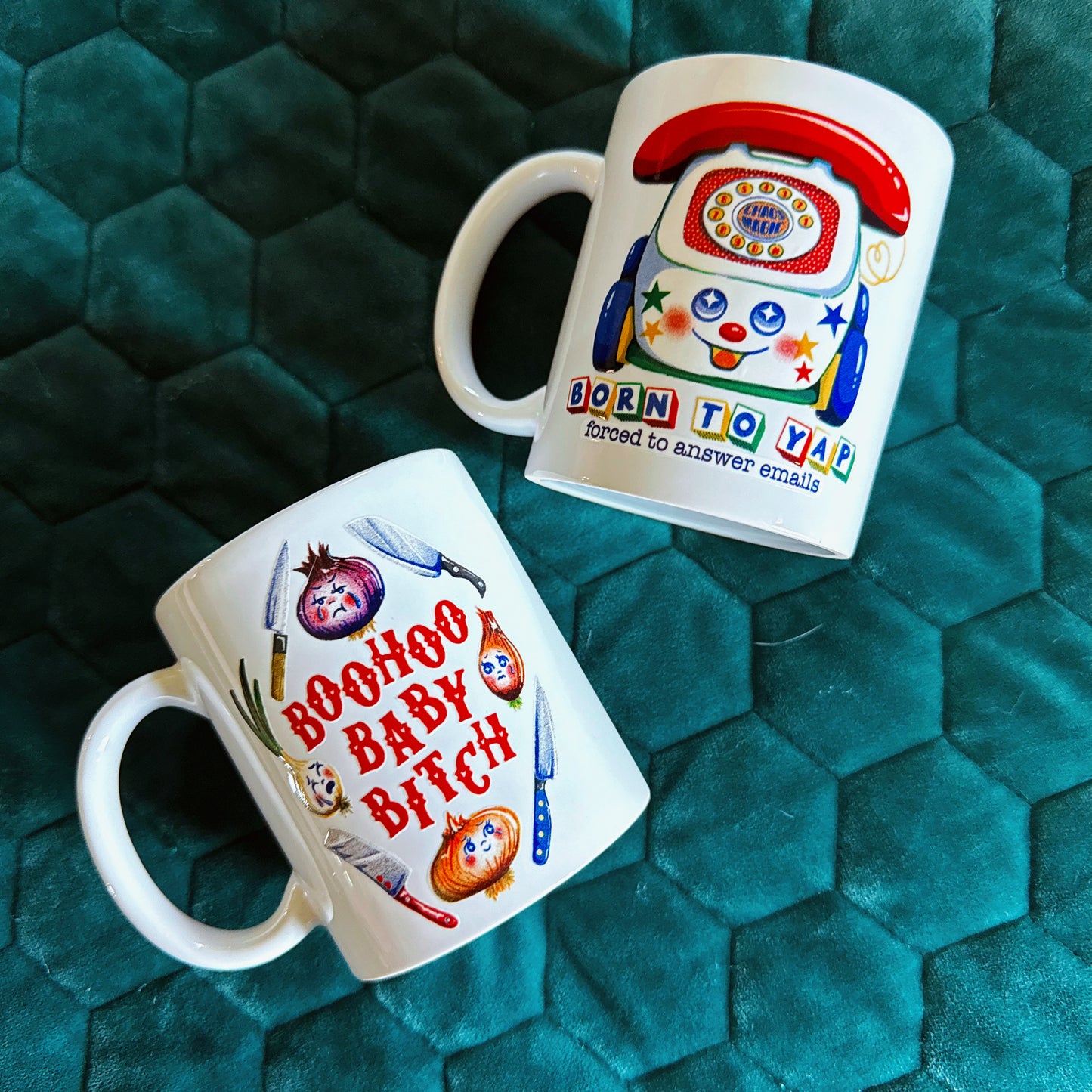 Born to Yap Ceramic Mug