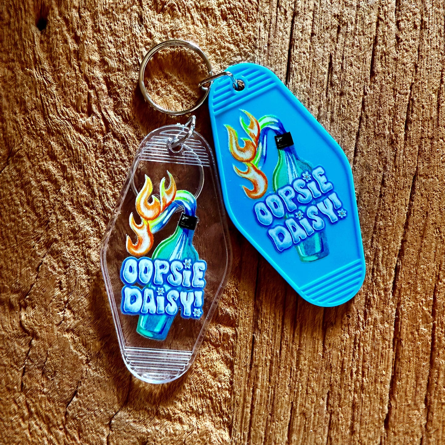 Oopsie Daisy! Keychain