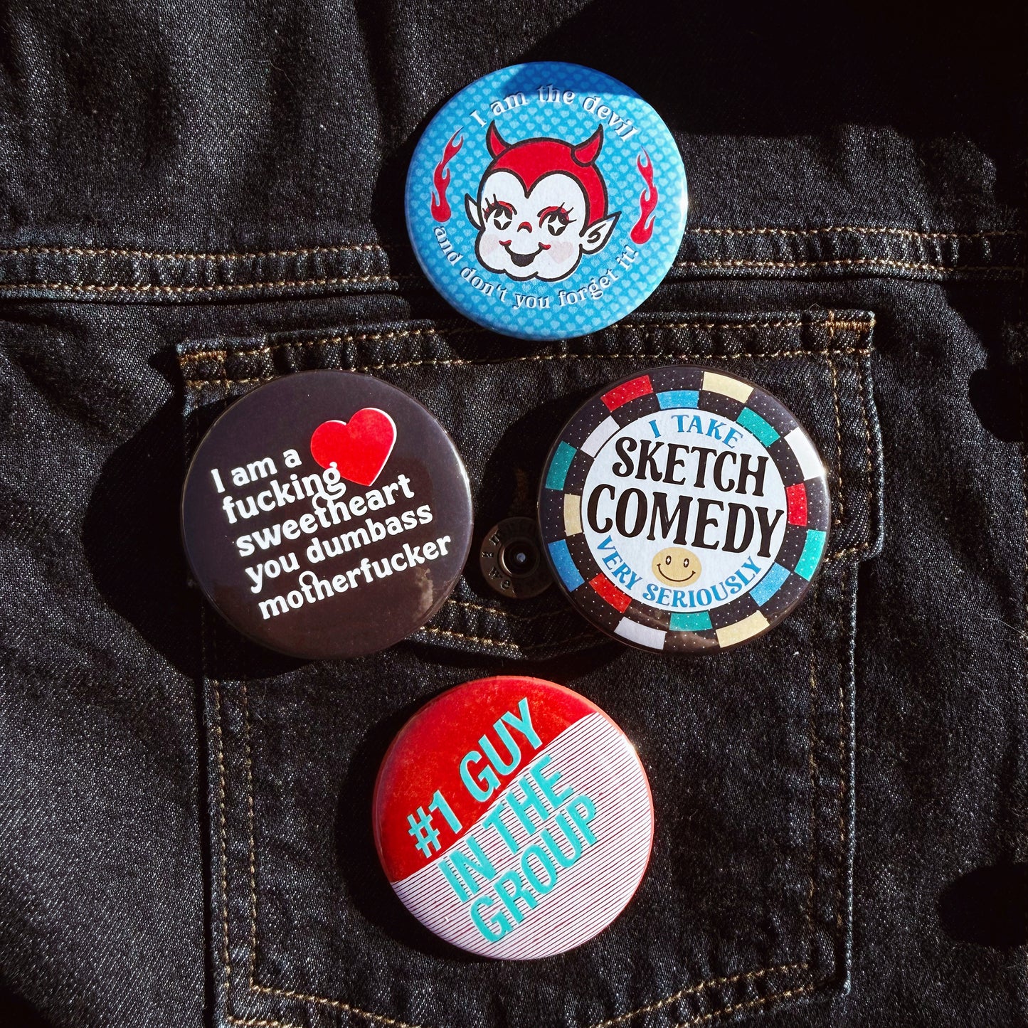 Sexy Unique Button Pack
