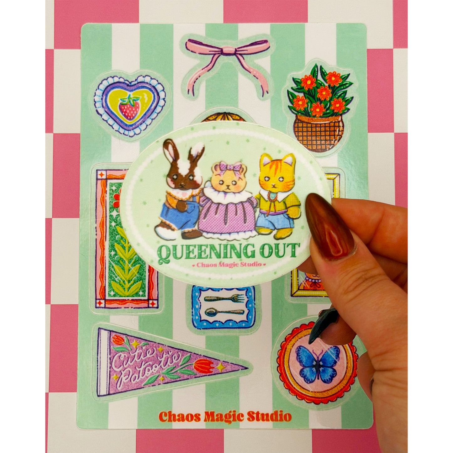 Queening Out - Sticker