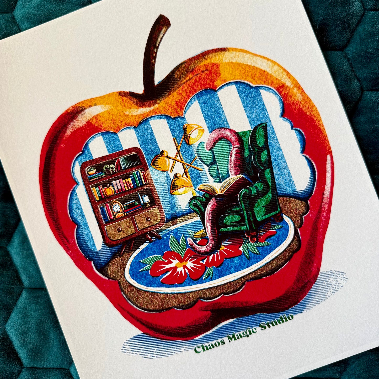 Worm House Art Prints - Multiple Sizes and Styles Available