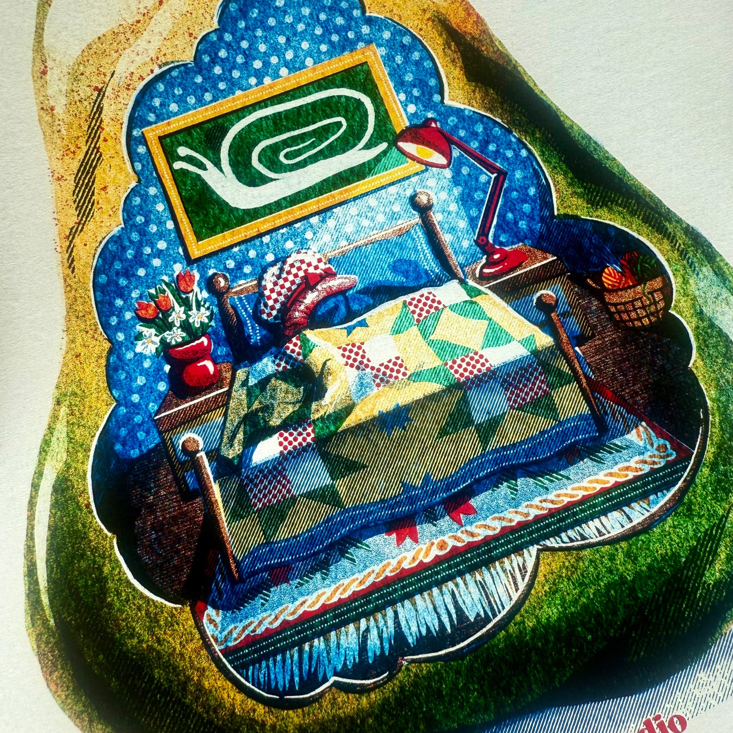 Worm House Art Prints - Multiple Sizes and Styles Available