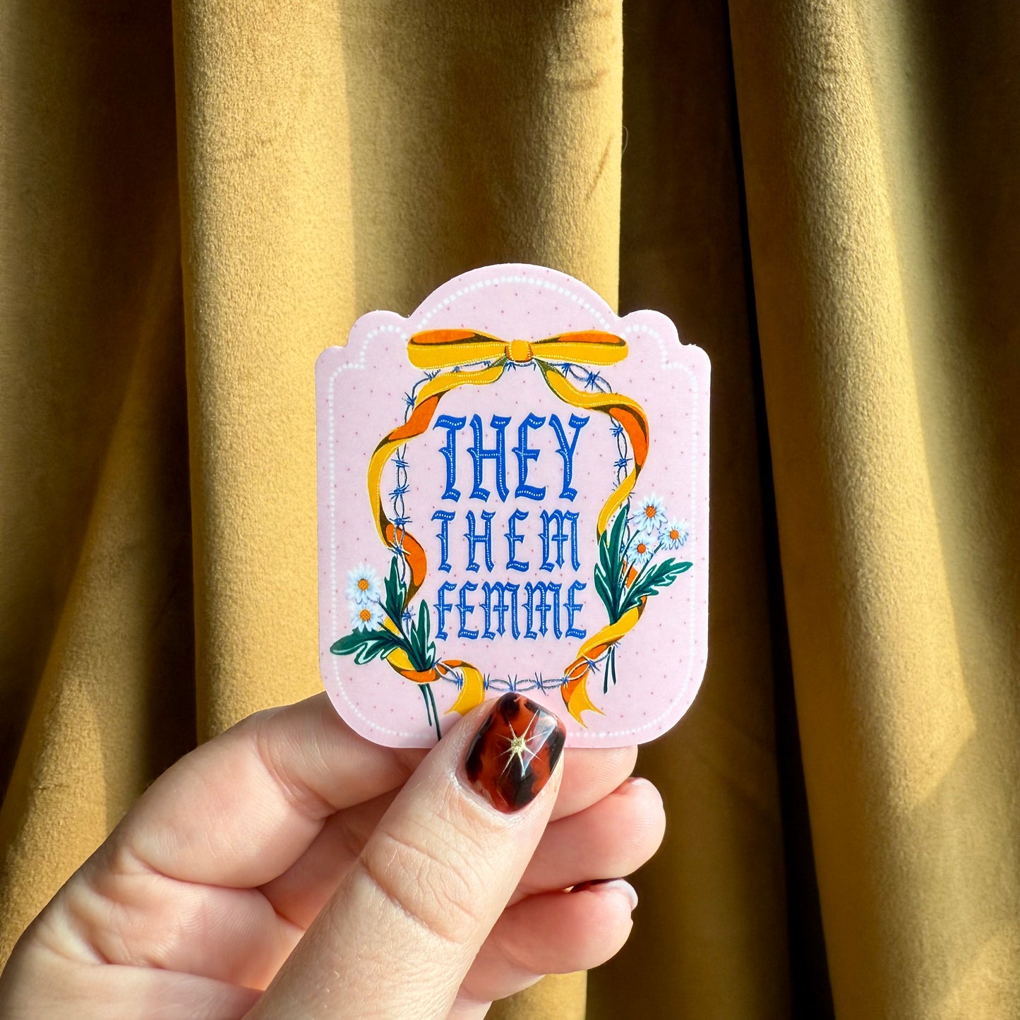 They Them Femme Stickers - Multiple Styles Available