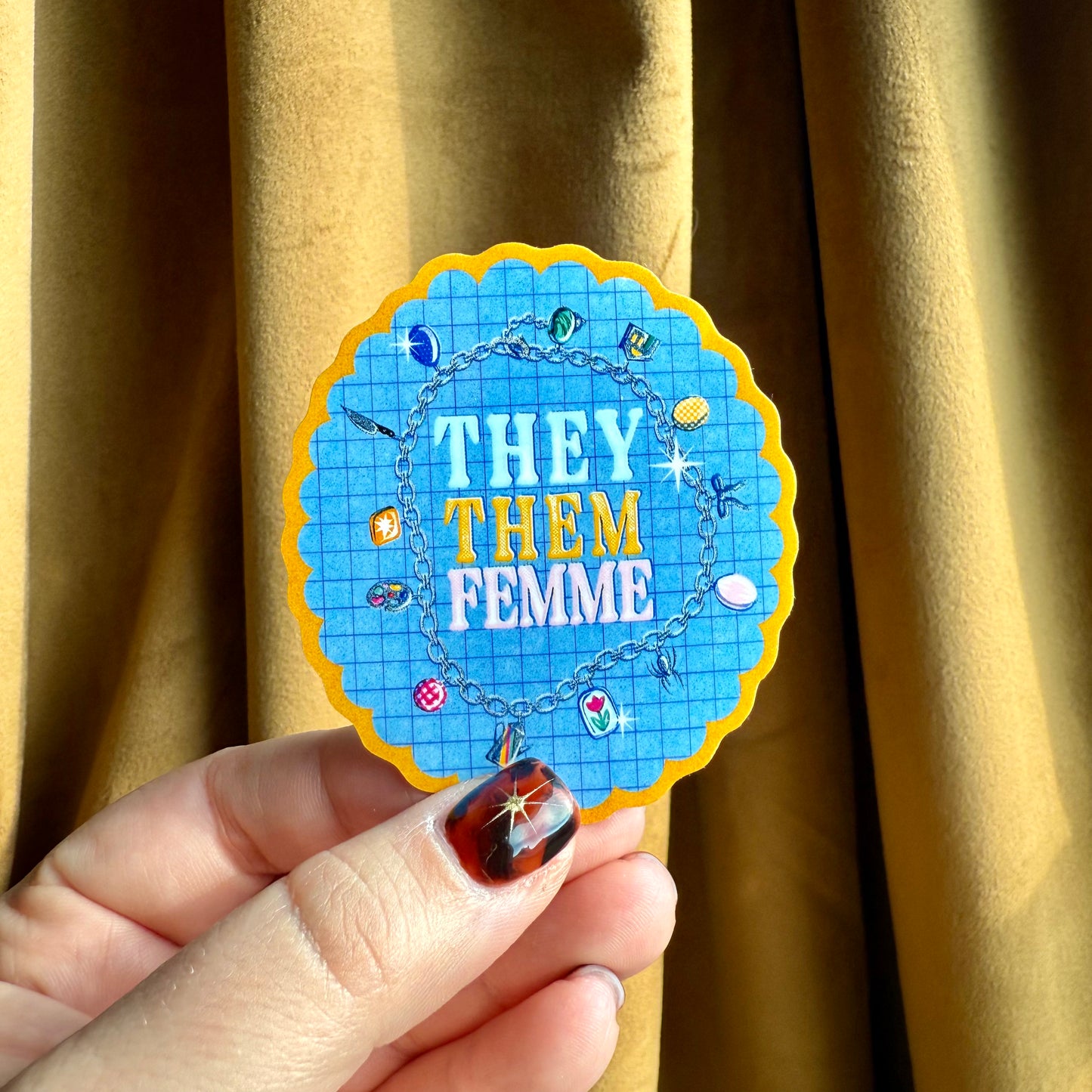 They Them Femme Stickers - Multiple Styles Available