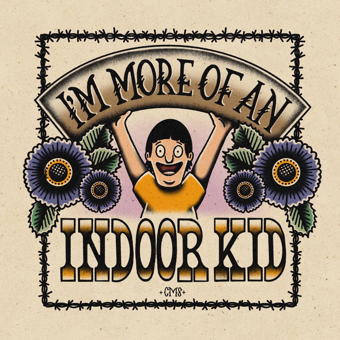 Indoor Gene Art Print