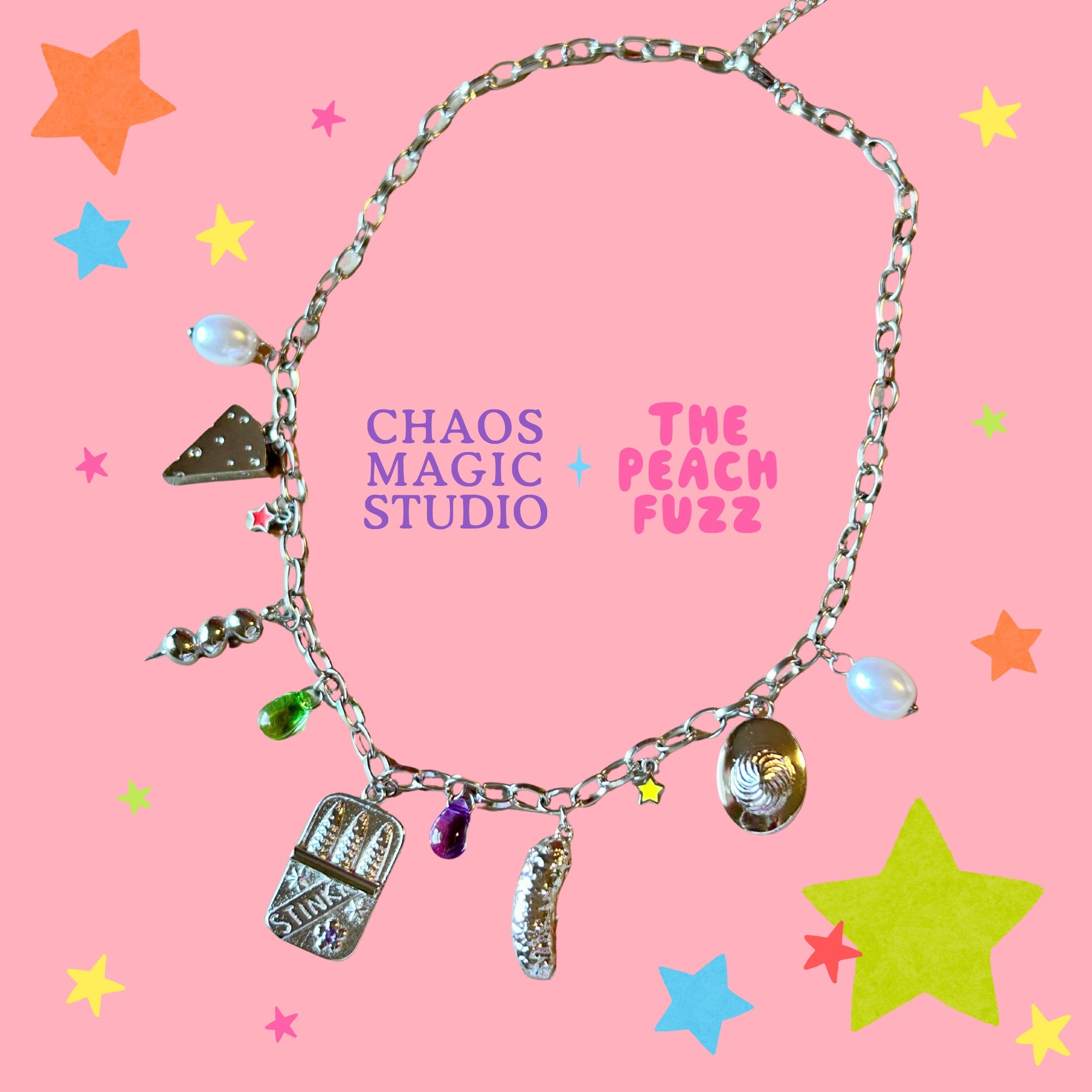 Stinky Snack Lover Charm Necklace – Chaos magic Studio