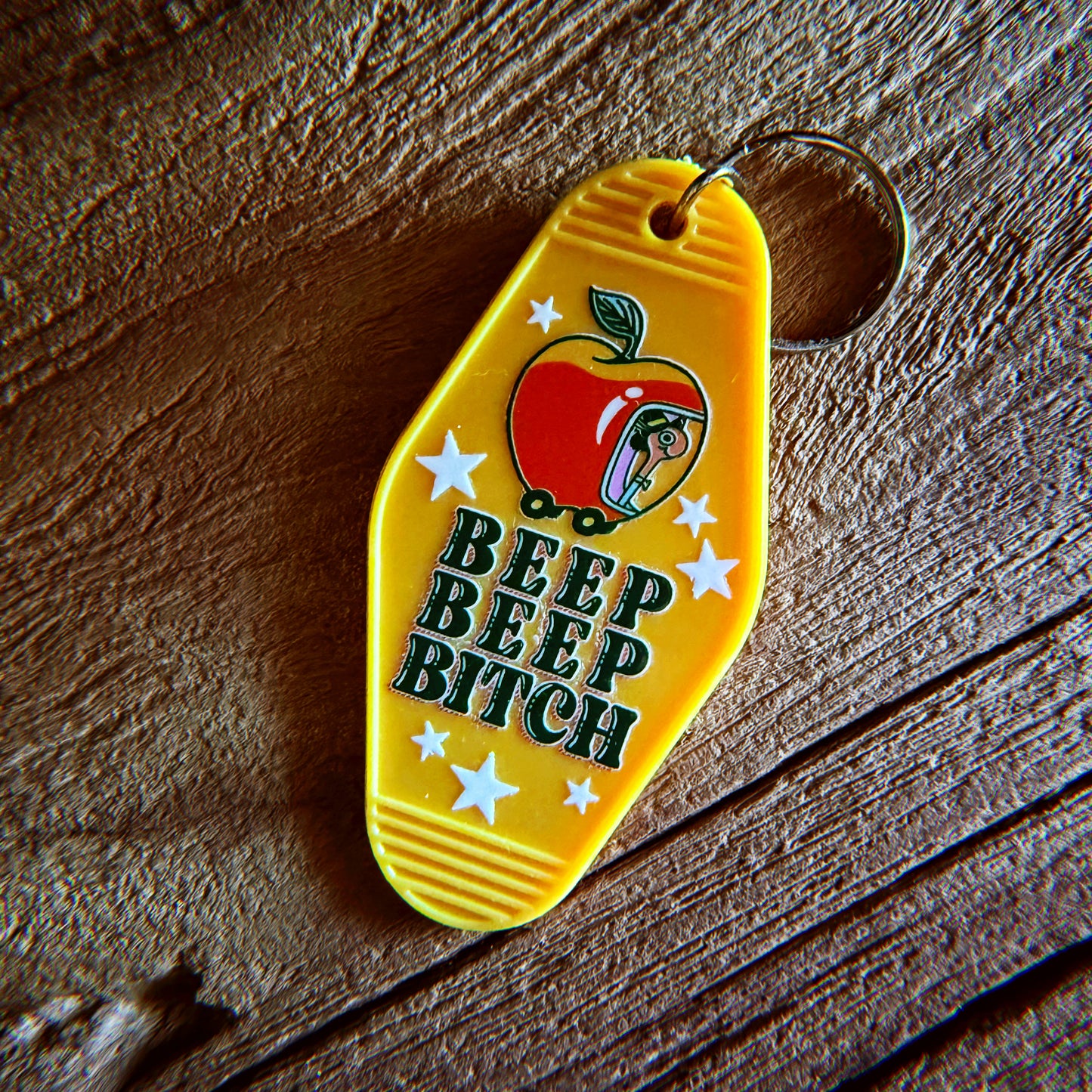 Beep Beep Bitch Keychain