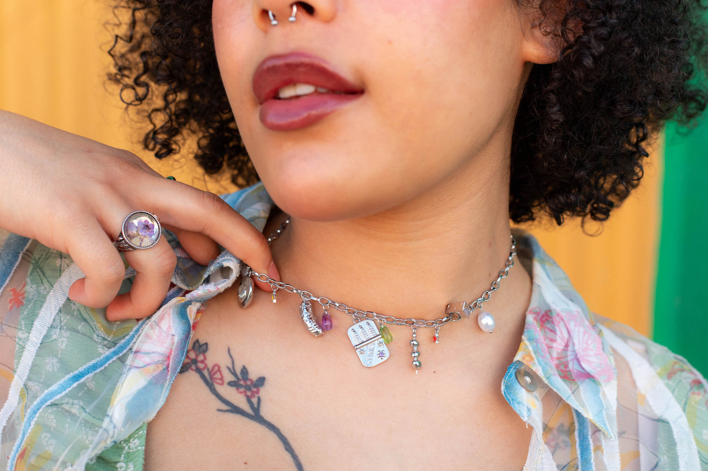 Stinky Snack Lover Charm Necklace