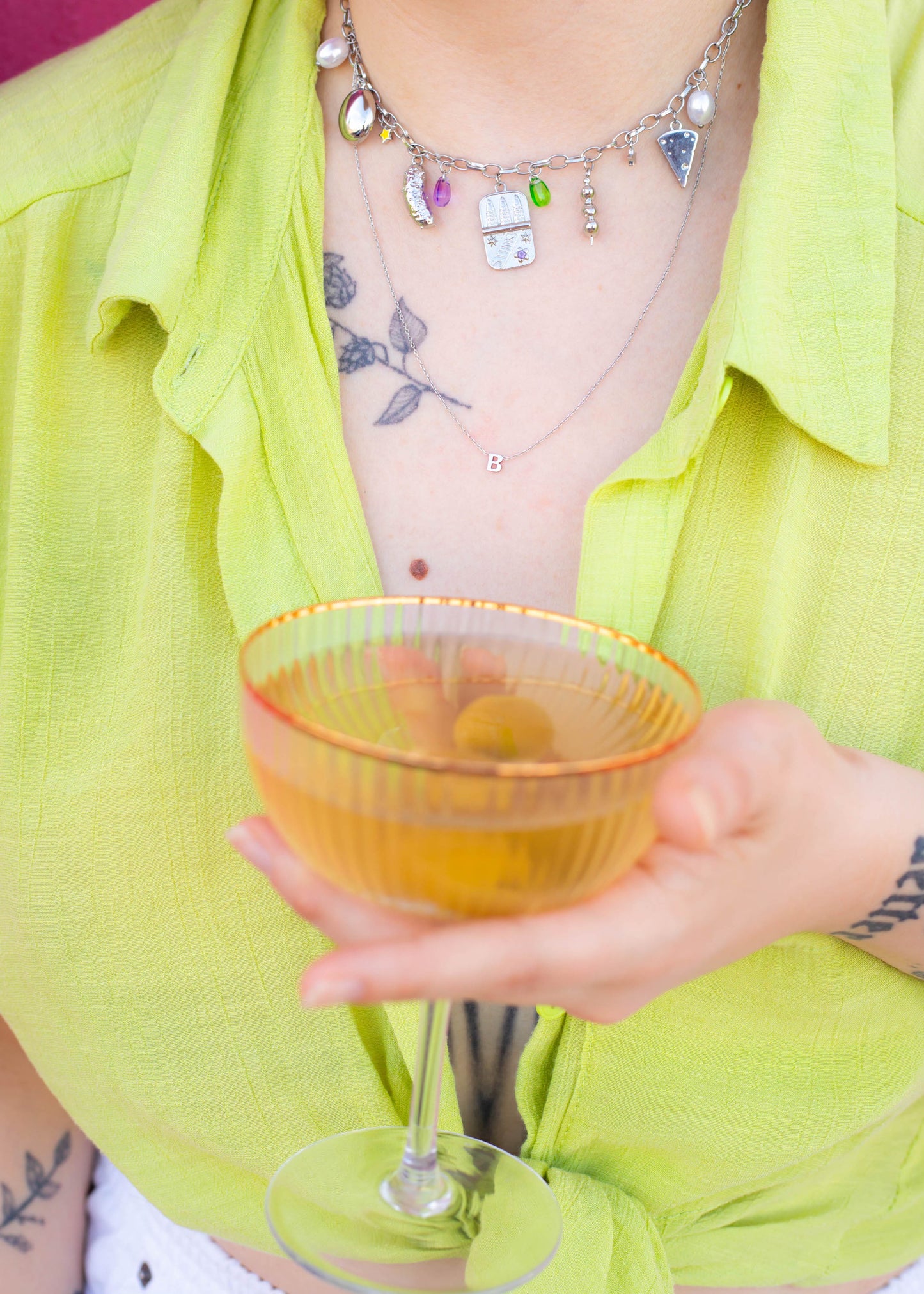 Stinky Snack Lover Charm Necklace