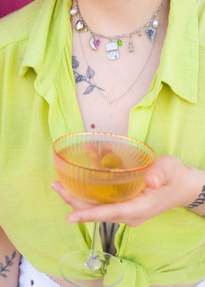 Stinky Snack Lover Charm Necklace