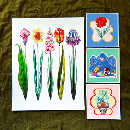 Spring Dream - Mini Square Prints