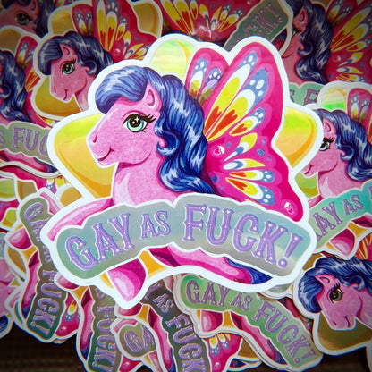 Retro Pride Stickers - Multiple Style Options