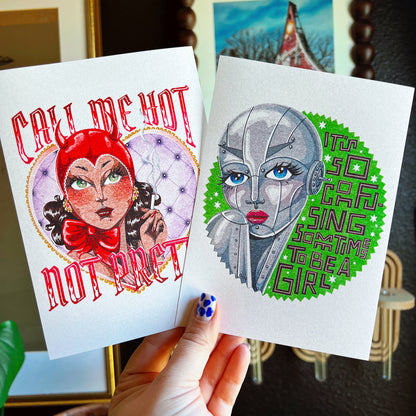 Pop Girl Summer Art prints - Multiple Size/ Style Options