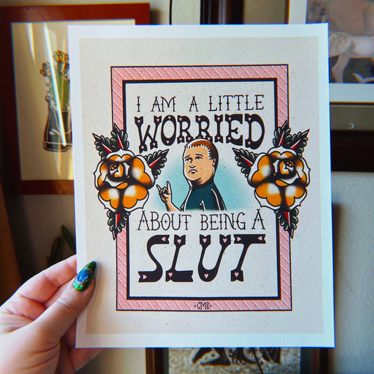 Slut Bobby Art Print