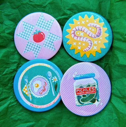 Cozy Quilt Buttons