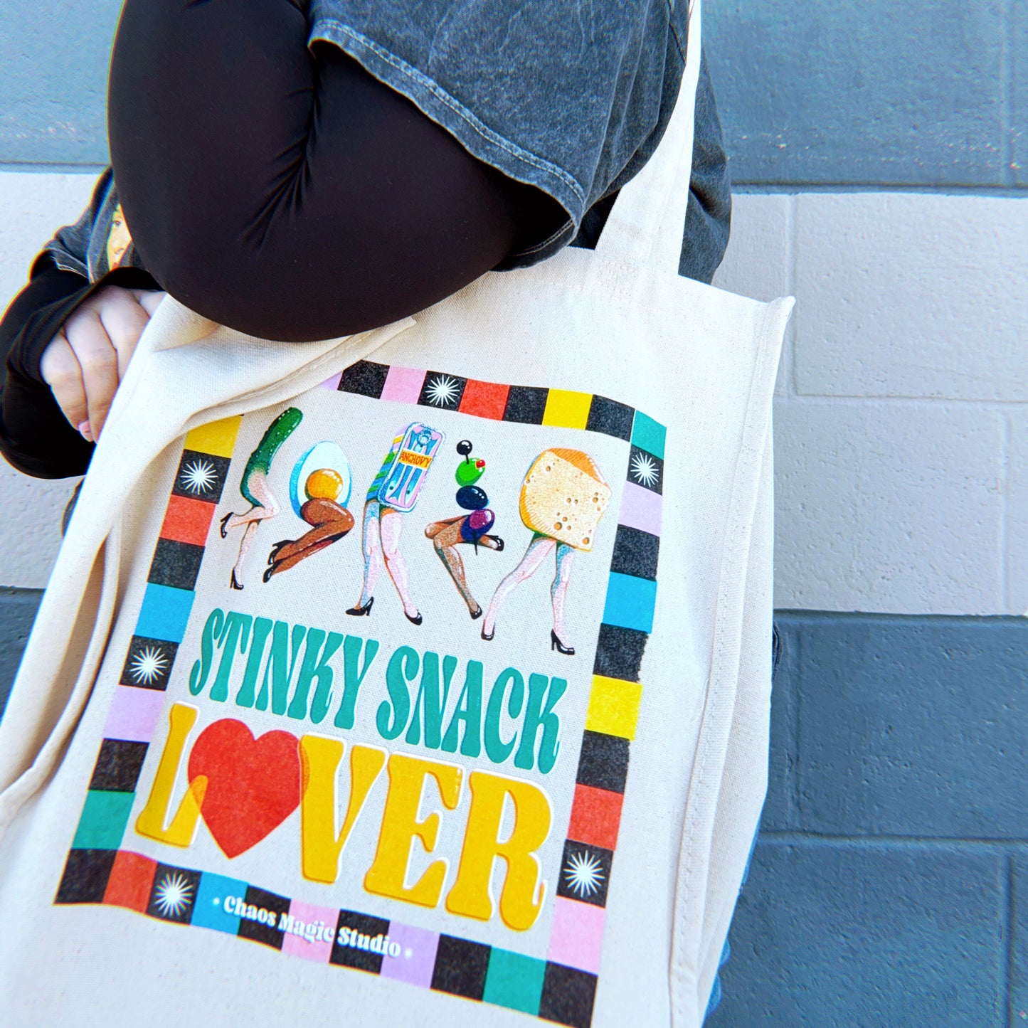 Stinky Snack Lover - Canvas Tote Bag