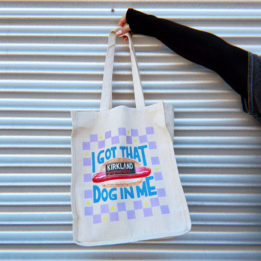 I Got That (Hot) Dog In Me - Canvas Tote Bag