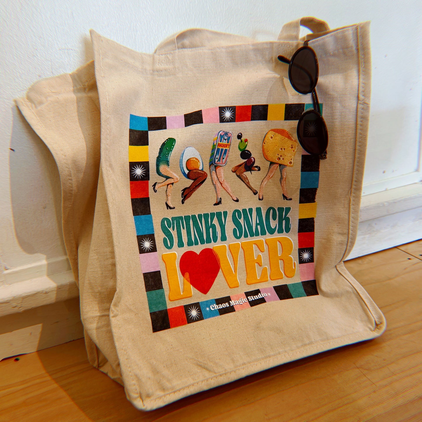 Stinky Snack Lover - Canvas Tote Bag