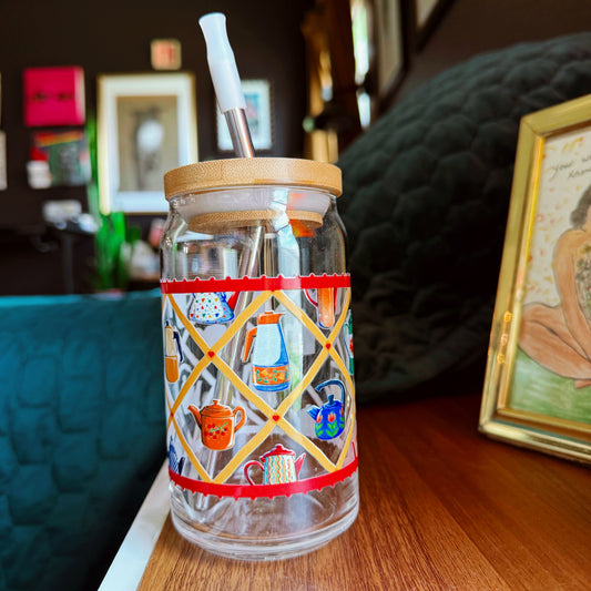 Vintage Kettle Glass Tumbler