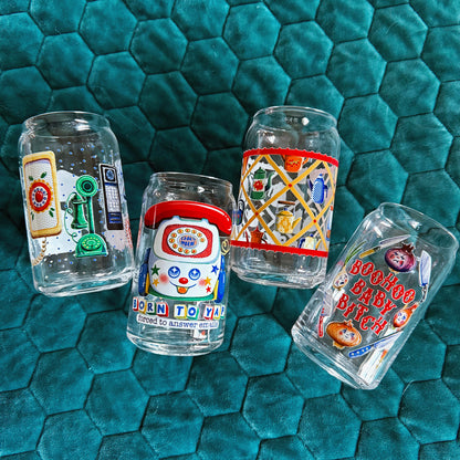 Born to Yap Glass Tumbler