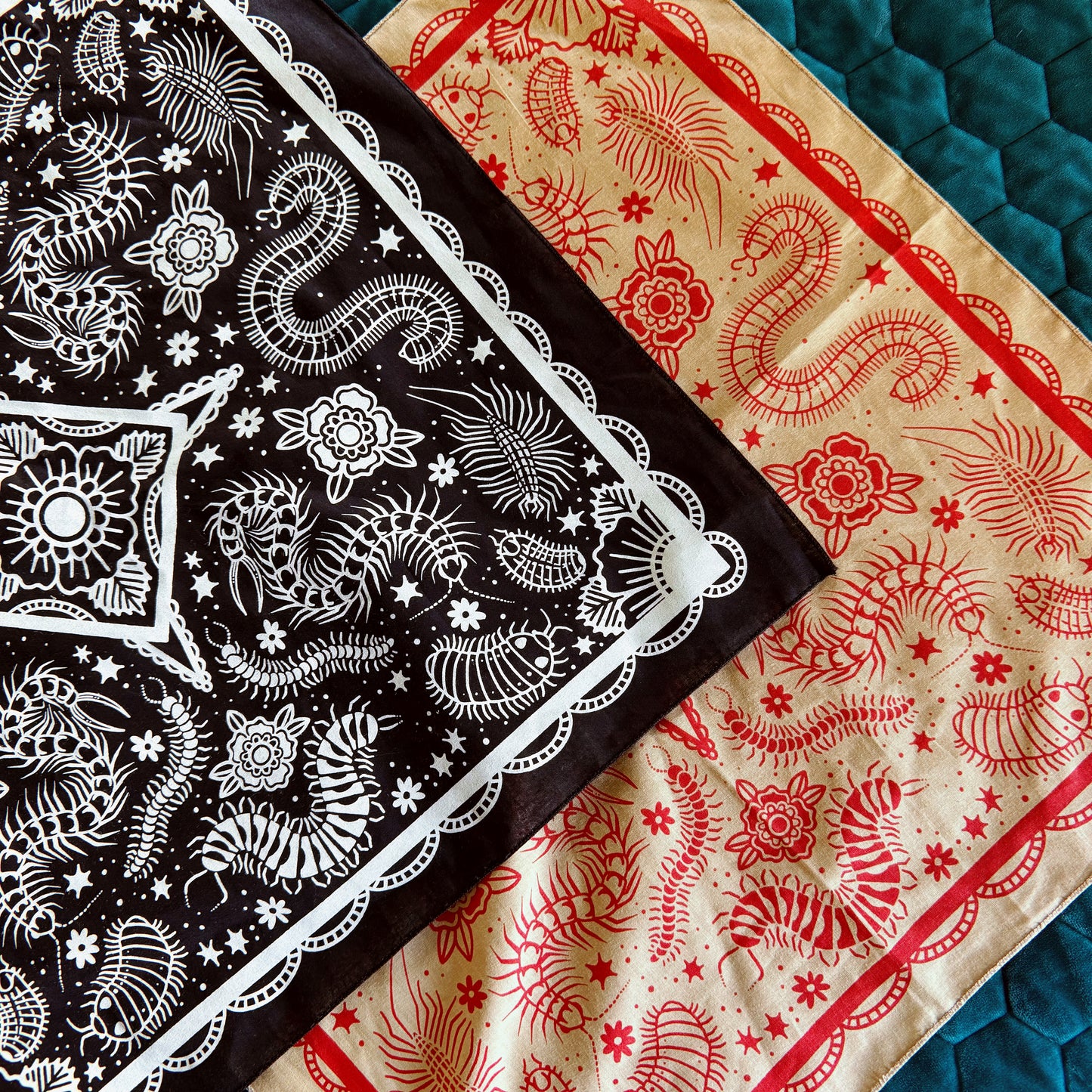 Myriapod Mambo Bandana - Multiple Color Options
