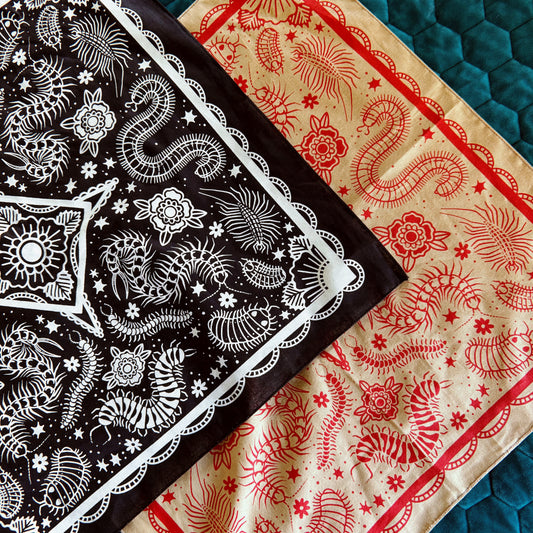 Myriapod Mambo Bandana - Multiple Color Options