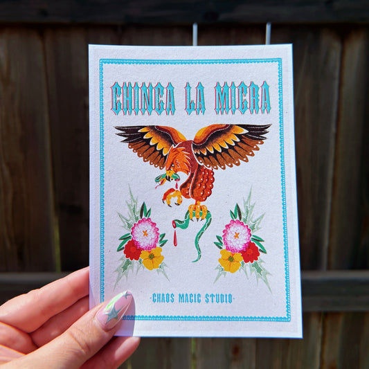 Chinga La Migra - FUNDRAISER PRINT