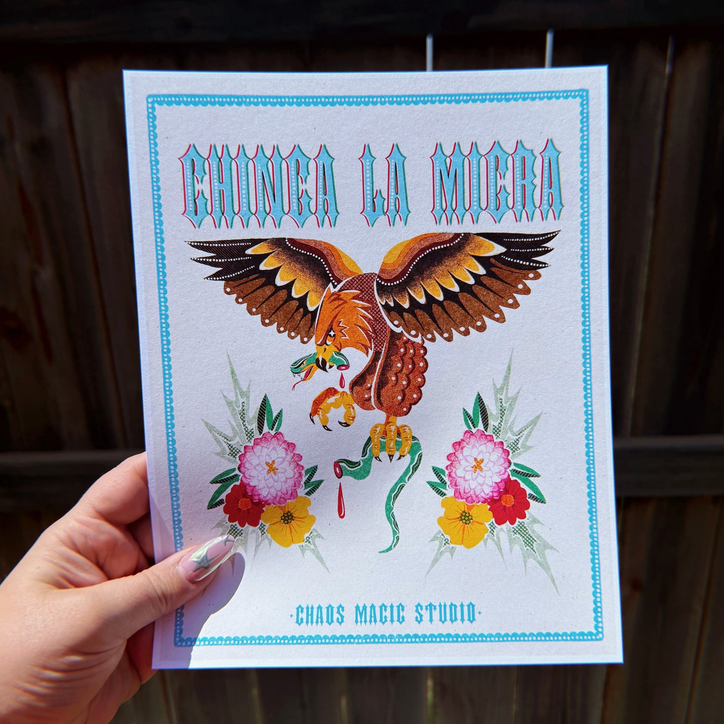Chinga La Migra - FUNDRAISER PRINT