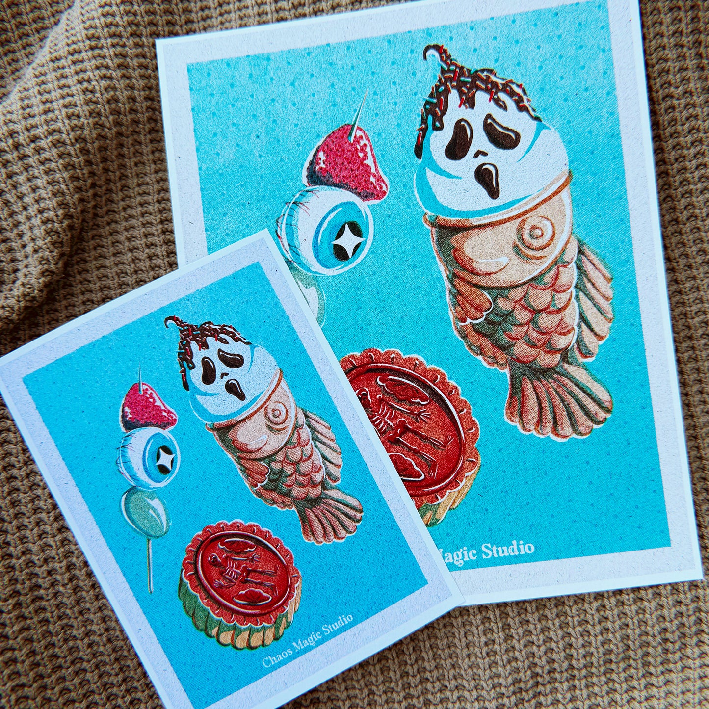 Tricky Treats Art Print - Multiple Sizes Available