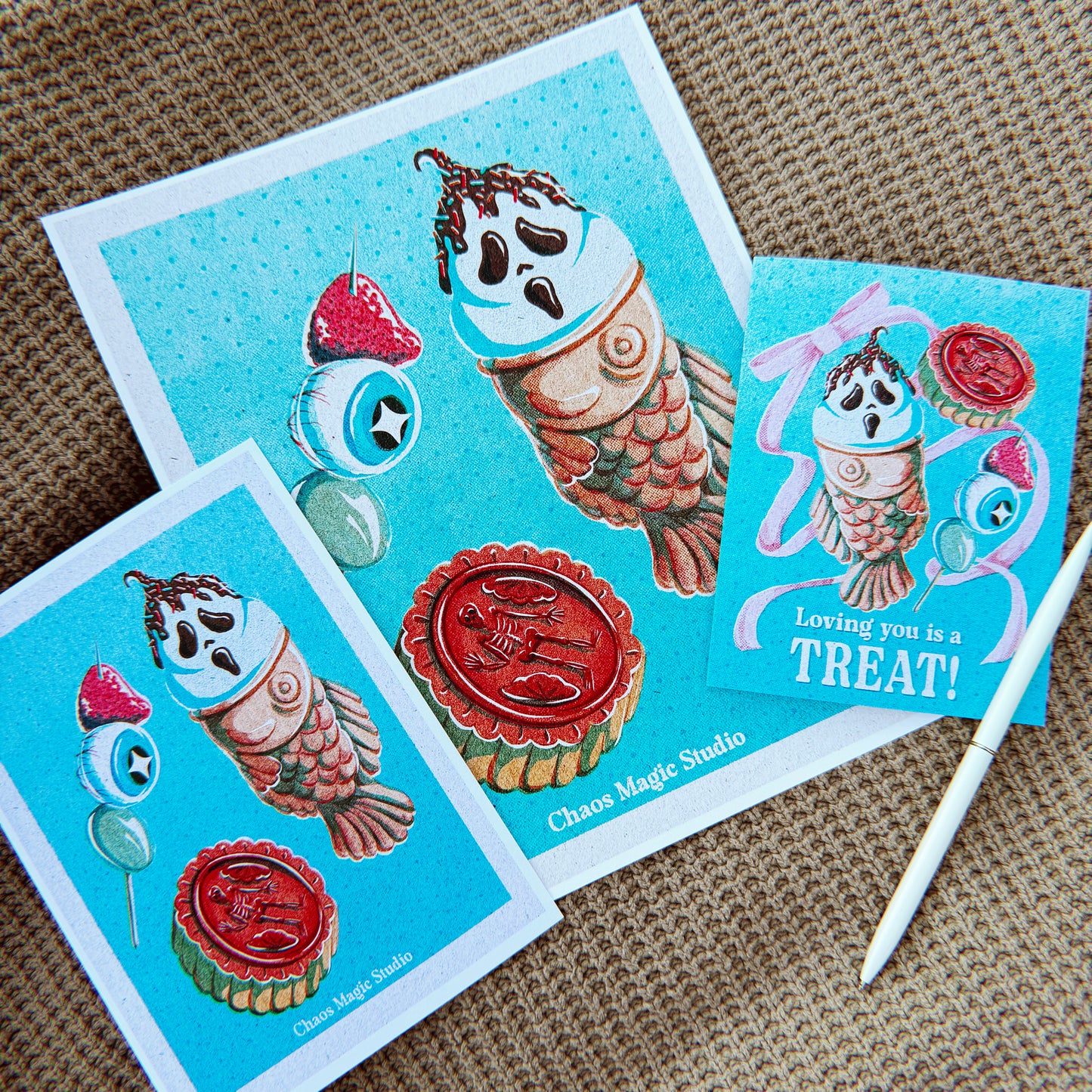 Loving You Is A Treat! - Greeting Card