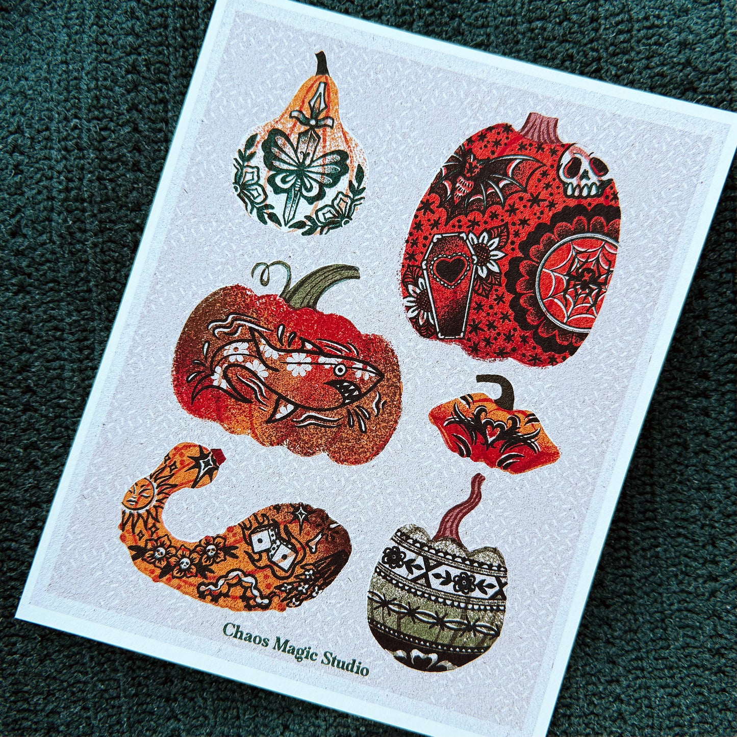 PUNKins Art Print - Multiple Sizes Available