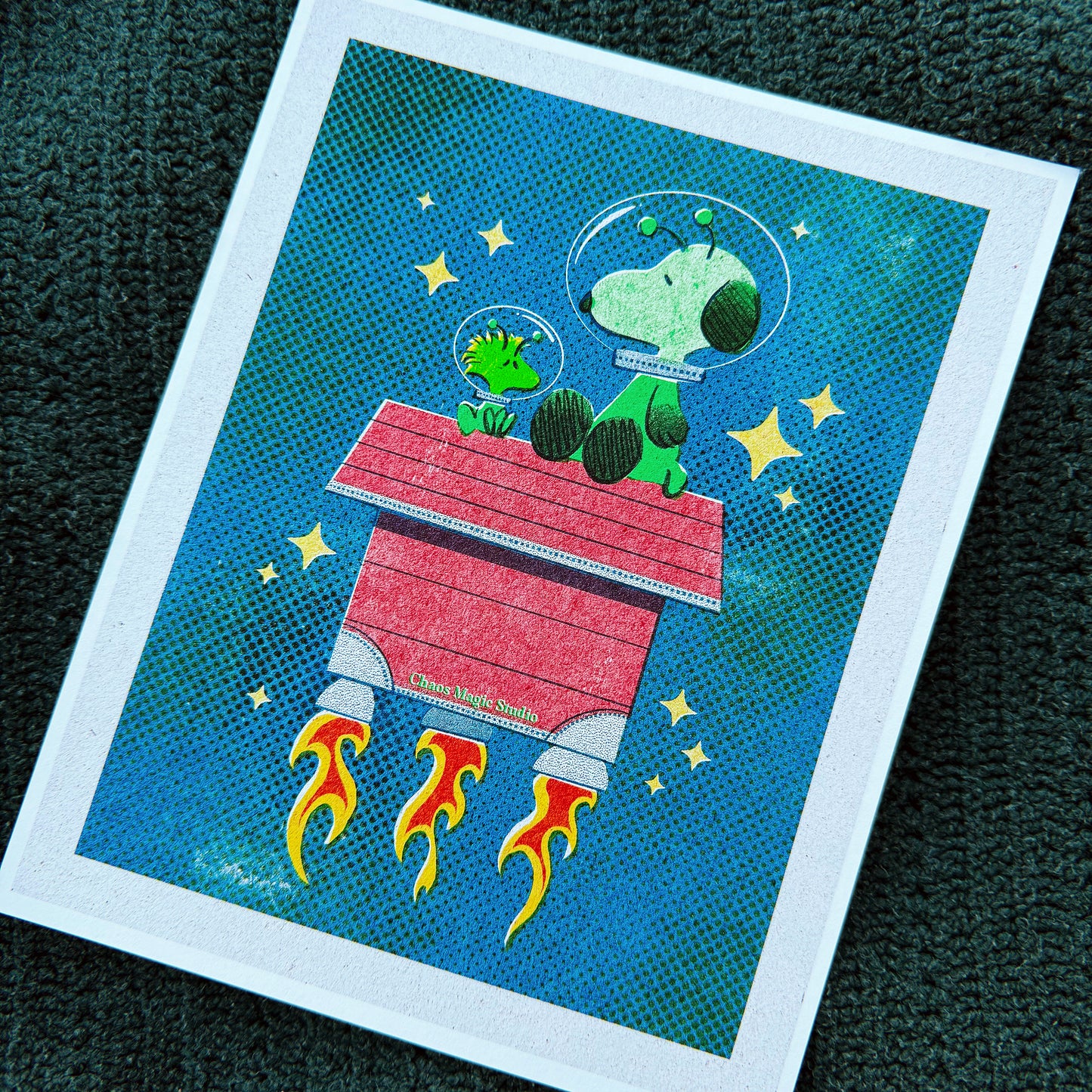 Extraterrestrial Besties Art Print - Multiple Sizes Available
