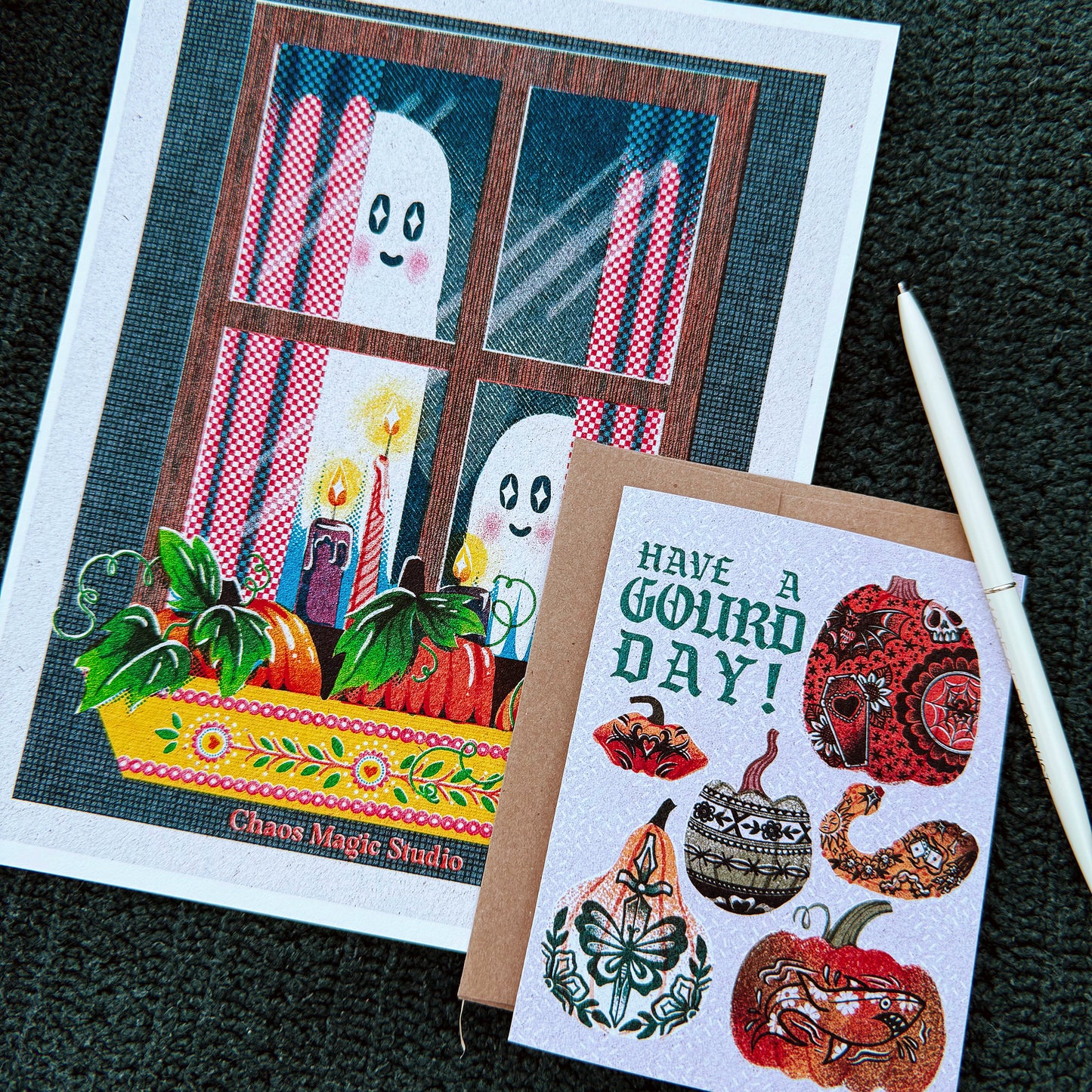 Have A Gourd Day! - Greeting Card