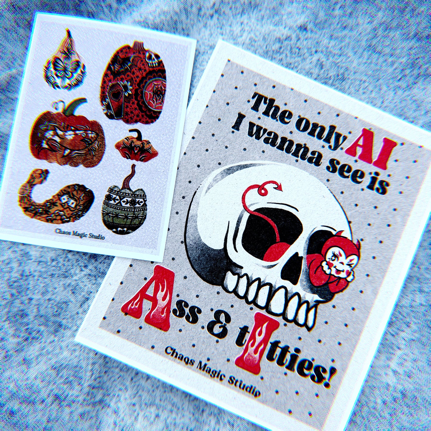 Ass & tItties Art Print - Multiple Sizes Available