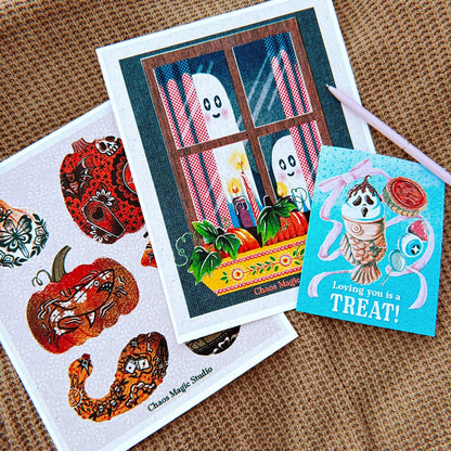 Little Boo Art Print - Multiple Sizes Available