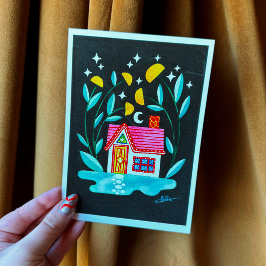 Saturday - Mini Art Print