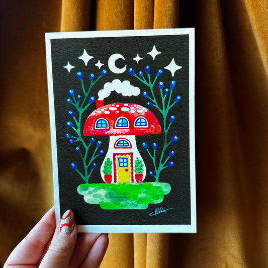 Wednesday -  Mini Art Print