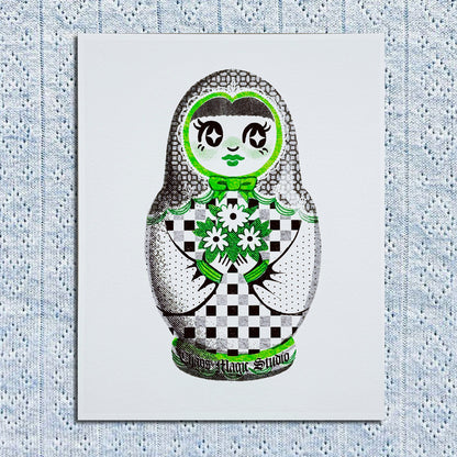 Pride Nesting Doll 8x10 Art Prints - Multiple Styles Available