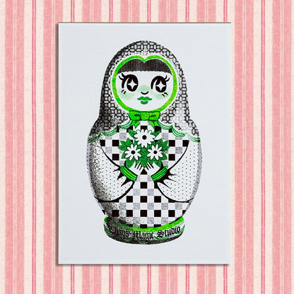Pride Nesting Doll Mini Prints - Multiple Styles Available