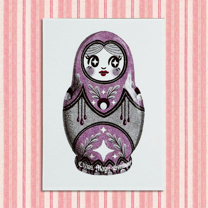 Pride Nesting Doll Mini Prints - Multiple Styles Available