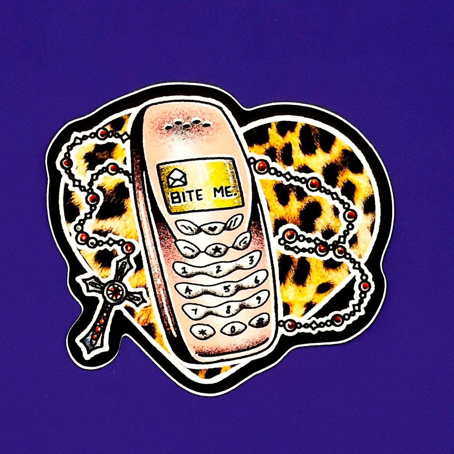 Bite Me - Sticker