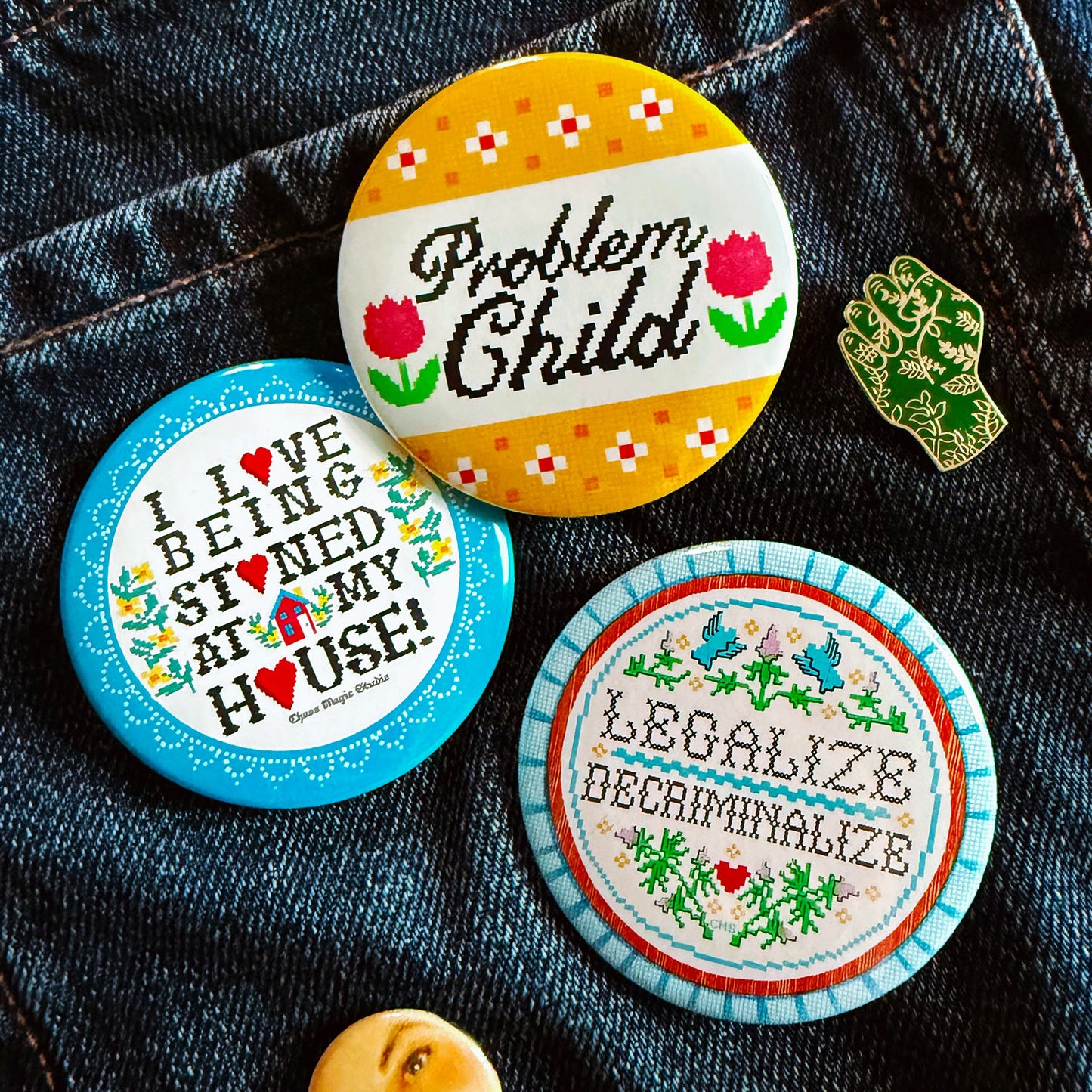 Problem Child Button