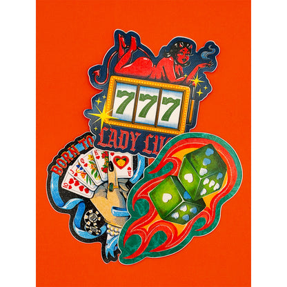 Lady Luck - Sticker