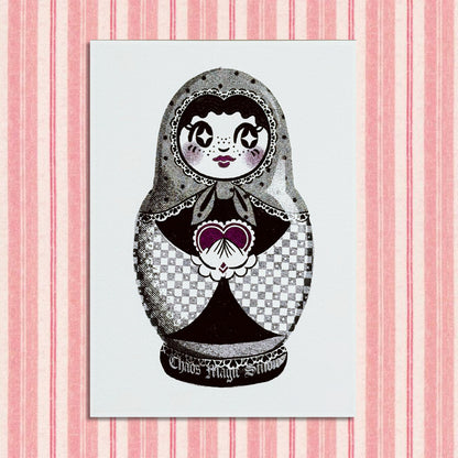 Pride Nesting Doll Mini Prints - Multiple Styles Available