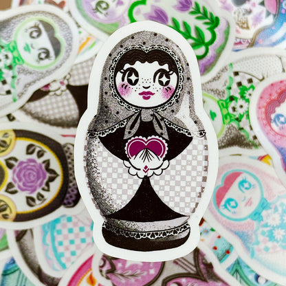 Pride Nesting Doll Stickers - Multiple Styles Available